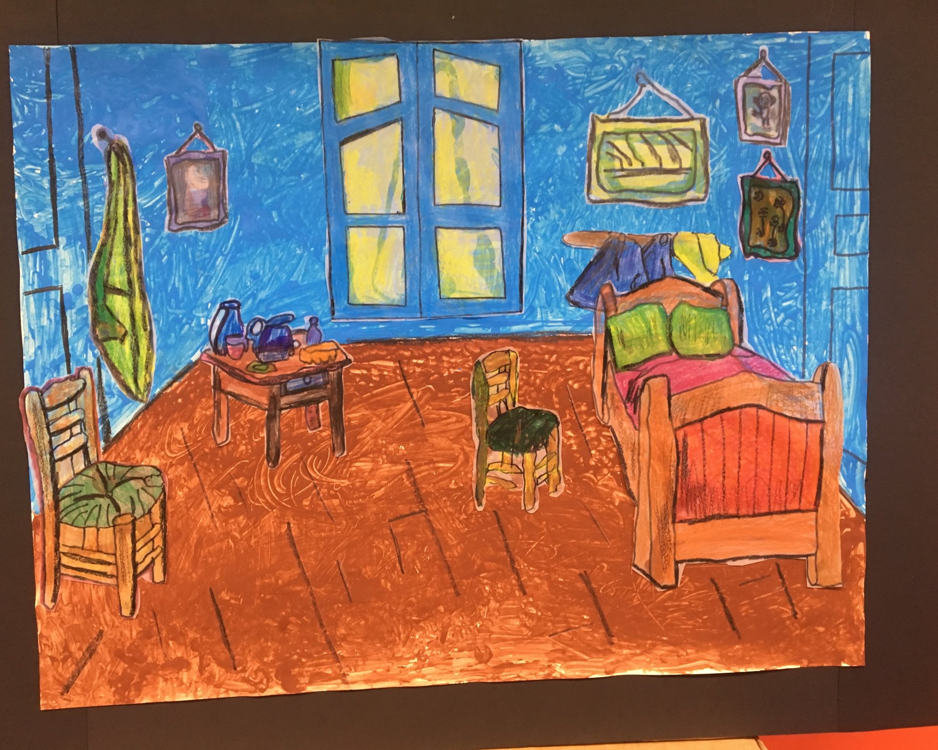 "La habitación de Arles" Infantil de 4 años